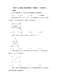 专题27.21 相似三角形的性质（巩固篇）（专项练习）-2022-2023学年九年级数学下册基础知识专项讲练（人教版）