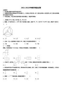 浙江省嘉兴市嘉善一中等五校2021-2022学年中考数学最后冲刺模拟试卷含解析