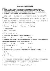浙江省宁波市北仑区重点达标名校2021-2022学年中考数学考前最后一卷含解析
