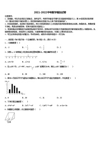 重庆市永川九中2022年中考数学模拟试题含解析