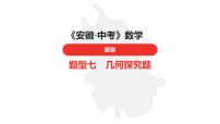 中考总复习数学（安徽地区）题型7几何探究题课件