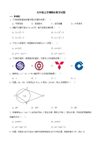 广东省湛江市廉江市2022年九年级上学期期末数学试题及答案