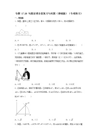 专题 17.18 勾股定理全章复习与巩固（基础篇）（专项练习）-八年级数学下册基础知识专项讲练（人教版）