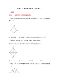 专题2.4 轴对称的性质（专项练习）-八年级数学上册基础知识专项讲练（苏科版）