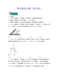 【期末全真模拟】北师大版数学八年级上册满分攻略：期末精选50题（提升版）