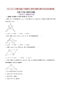 【期末押题复习】人教版数学八年级上册 期末突破-专题02 全等三角形（单元精练）