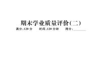 北师大版八年级数学下期末学业质量评价（二）习题训练课件