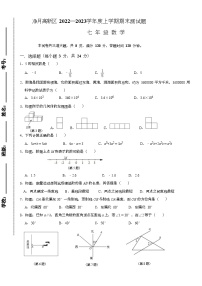 吉林省长春市净月区2022—2023学年上学期七年级期末数学试题