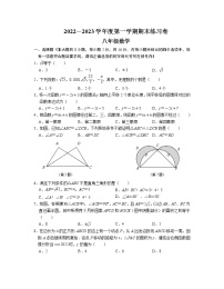 江苏省南京市联合体2022-2023学年八年级上学期数学期末练习卷