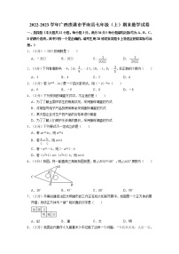 +广西贵港市平南县2022-2023学年七年级上学期期末数学试卷+