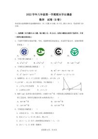 广东省广州市华南师范大学附属中学2022_2023学年八年级上学期期末考试数学试卷