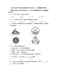 北京市通州区2022-2023学年八年级上学期期末数学试卷