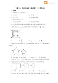 专题27.5 相似多边形（基础篇）（专项练习）-2022-2023学年九年级数学下册基础知识专项讲练（人教版）