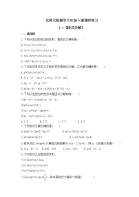 初中数学1 因式分解精品复习练习题