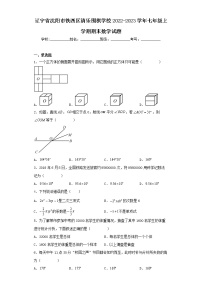 辽宁省沈阳市铁西区清乐围棋学校2022-2023学年七年级上学期期末数学试题