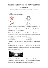 湖北省武汉市粮道街中学2022-2023学年九年级上学期期末考试数学试题