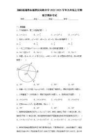 湖南省湘潭市湘潭县凤凰中学2022-2023学年九年级上学期数学期末考试