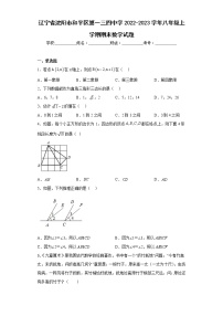 辽宁省沈阳市和平区第一三四中学2022-2023学年八年级上学期期末数学试题