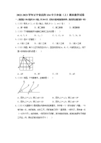 2022-2023学年辽宁省沈阳134中八年级（上）期末数学试卷