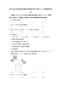 2022-2023学年重庆市渝中区巴蜀中学八年级（上）期末数学试卷