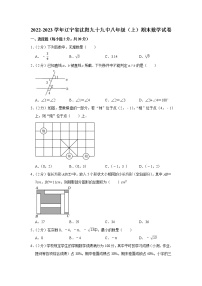 辽宁省沈阳市第九十九中学2022-2023学年八年级上学期期末数学试卷(含答案)