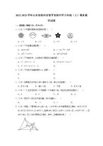 2022-2023学年山东省滨州市邹平实验中学八年级（上）期末数学试卷