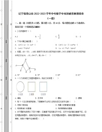 辽宁省营口市2022-2023学年中考数学专项突破仿真模拟卷（一模二模）含解析