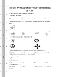 2022-2023学年黑龙江省哈尔滨市中考数学专项提升仿真模拟试题（3月4月）含解析