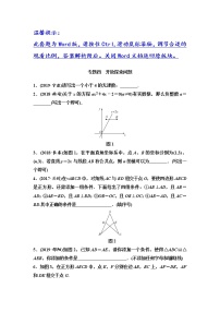 初中数学中考复习 专题4　开放探索问题