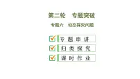 初中数学中考复习 专题6　动态探究问题课件PPT