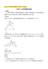 初中数学中考复习 专题32三角形压轴综合问题-备战2023年中考数学必刷真题考点分类专练（全国通用）【解析版】