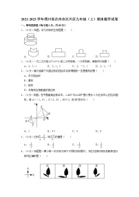 四川省达州市达川区2022-2023学年九年级上学期期末数学试卷（有答案）