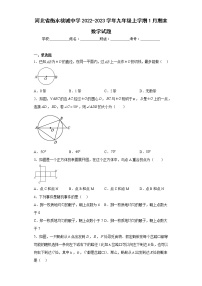 河北省衡水桃城中学2022-2023学年九年级上学期1月期末数学试题