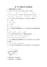 北师大版数学八上第1章 测试卷（2）  (2)