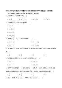 广东省梅州市丰顺县仙洞中学2022-2023学年九年级下学期开学考试数学试题