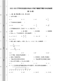 2022-2023学年河北省秦皇岛市七年级下册数学期末专项突破模拟（AB卷）含解析