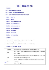 【中考一轮复习】2023年中考数学总复习学案——专题15 图形的初步认识(原卷版+解析版)