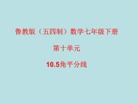 鲁教版 (五四制)七年级下册5 角平分线课堂教学课件ppt