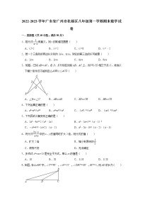 广东省广州市花都区2022-2023学年八年级上学期期末数学试卷