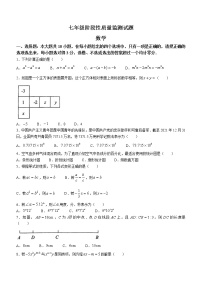 山东省枣庄市滕州市2022-2023学年七年级上学期期末数学试题（含答案）