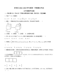 河南省开封市祥符区2022-2023学年九年级上学期期末数学试题(含答案)