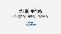 初中数学浙教版七年级下册1.2同位角、内错角、同旁内角图片课件ppt