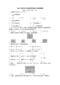 海南省省直辖县级行政单位临高县2022-2023学年七年级上学期期末数学试题