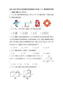 山东省德州市禹城市2021-2022学年八年级上学期期末数学试卷(解析版)