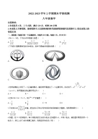 河南省三门峡市渑池县2022-2023学年八年级上学期期末数学试题（含答案）