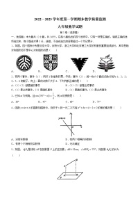 山东省滨州市阳信县2022-2023学年九年级上学期期末数学试题(含答案)