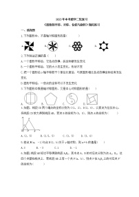 2023年中考数学二轮复习《图形的平移、对称、位似与旋转》强化练习(含答案)