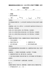 湖南省株洲市炎陵县2022—2023学年七年级下学期第一次月考数学试卷（含详细答案）