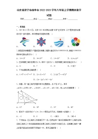 山东省济宁市曲阜市2022-2023学年八年级上学期期末数学试题（含详细答案）