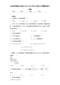 山东省日照市五莲县2022-2023学年七年级上学期期末数学试题（含详细答案）